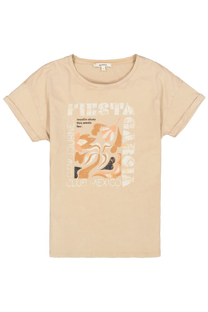 Garcia Graphic Foil Print T-Shirt P40203