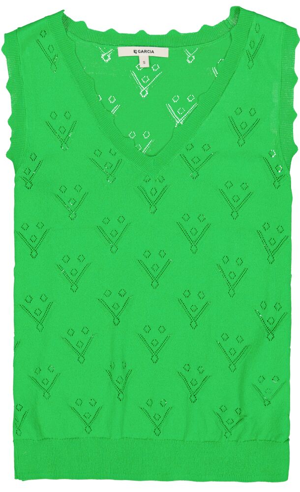 Garcia vest festive green P40223