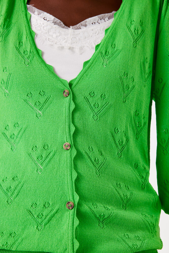 Garcia Green Cardi P40243