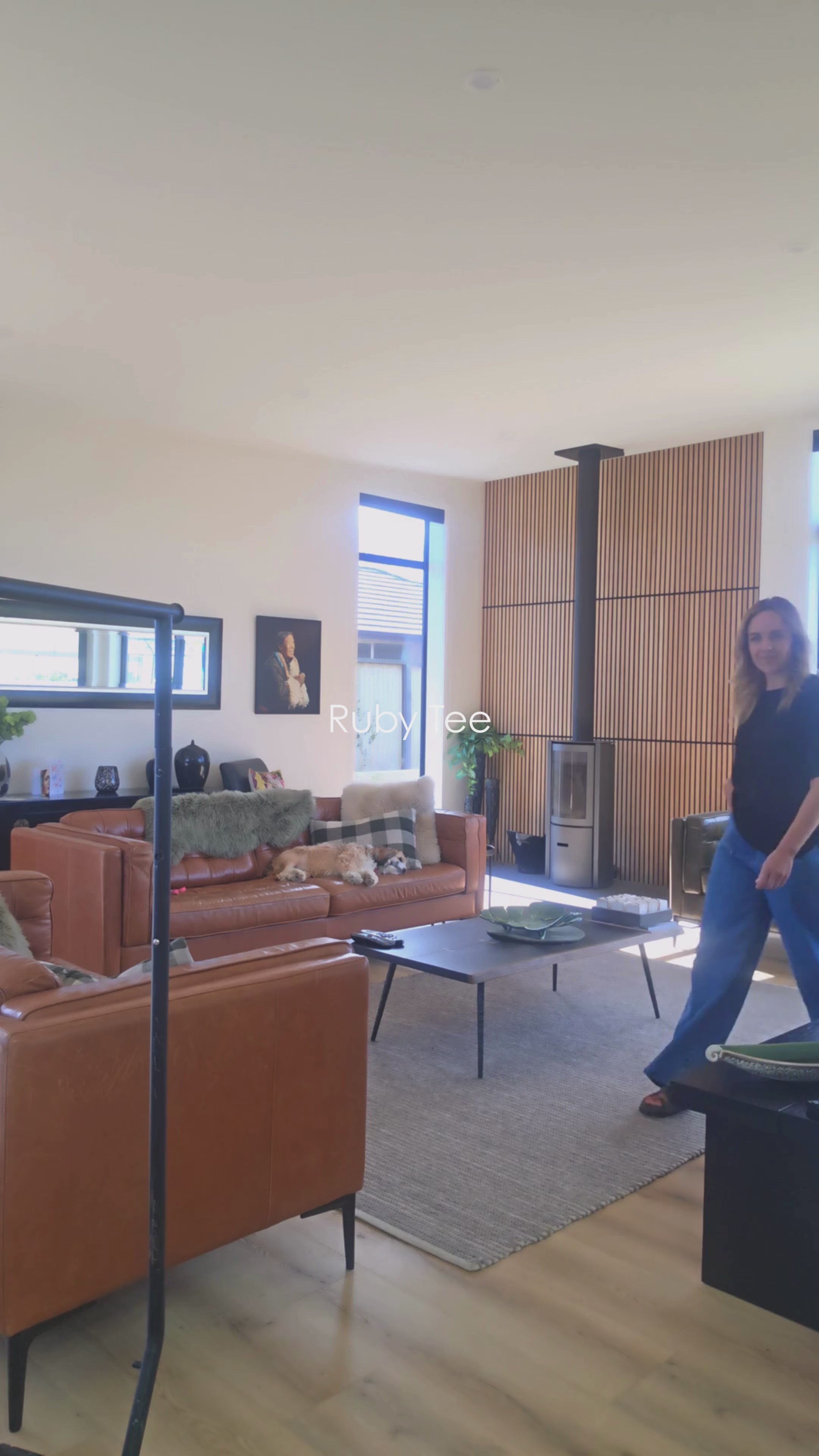 Ruby Women's Modal Tee Sunset Coral