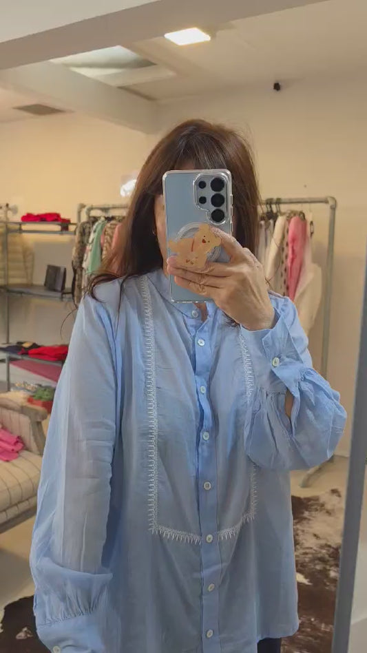 Mihara Embroidered Shirt