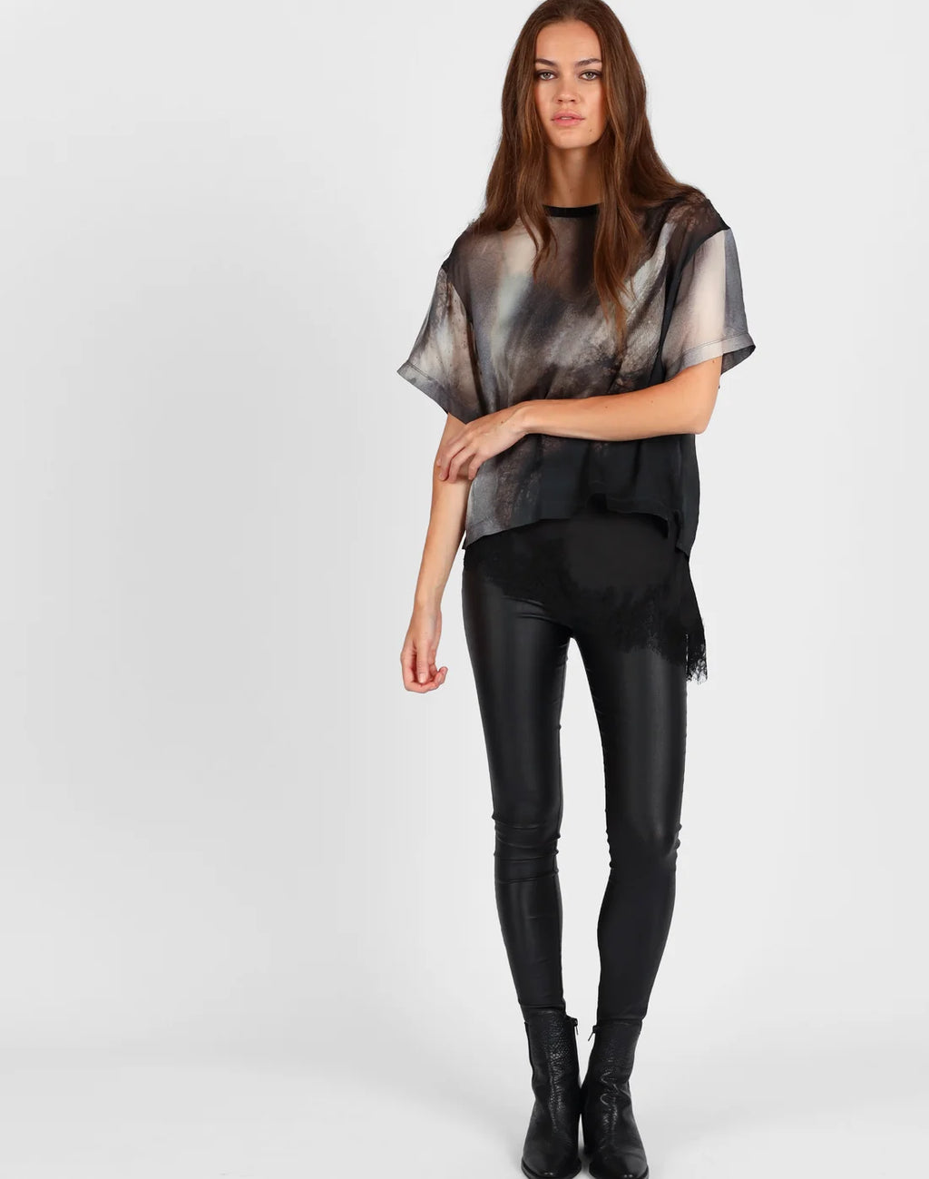 Storm Sandstorm Tee Black Print