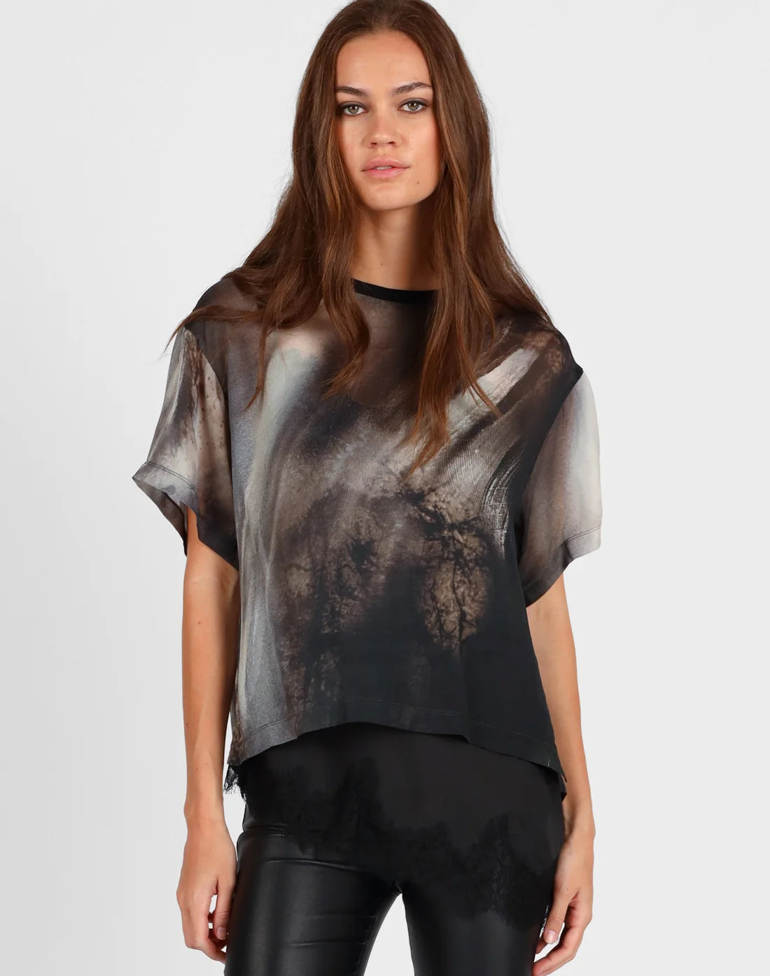 Storm Sandstorm Tee Black Print