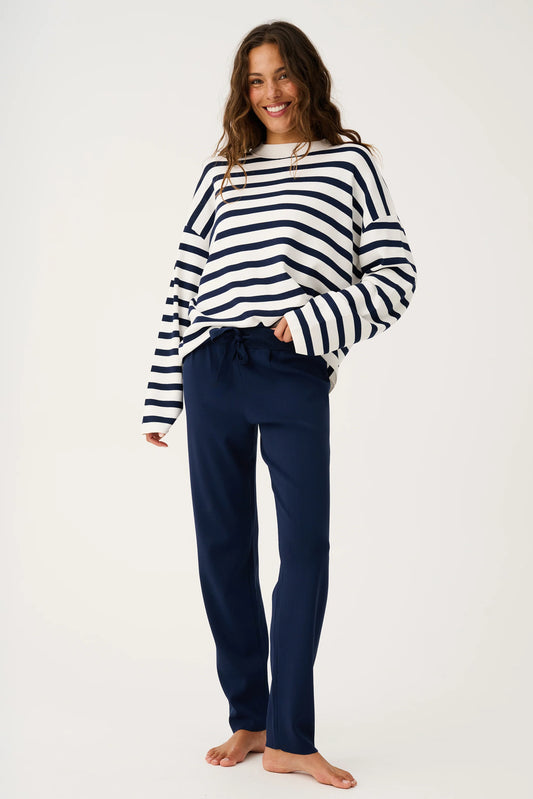 Pennie Knit Pant Navy