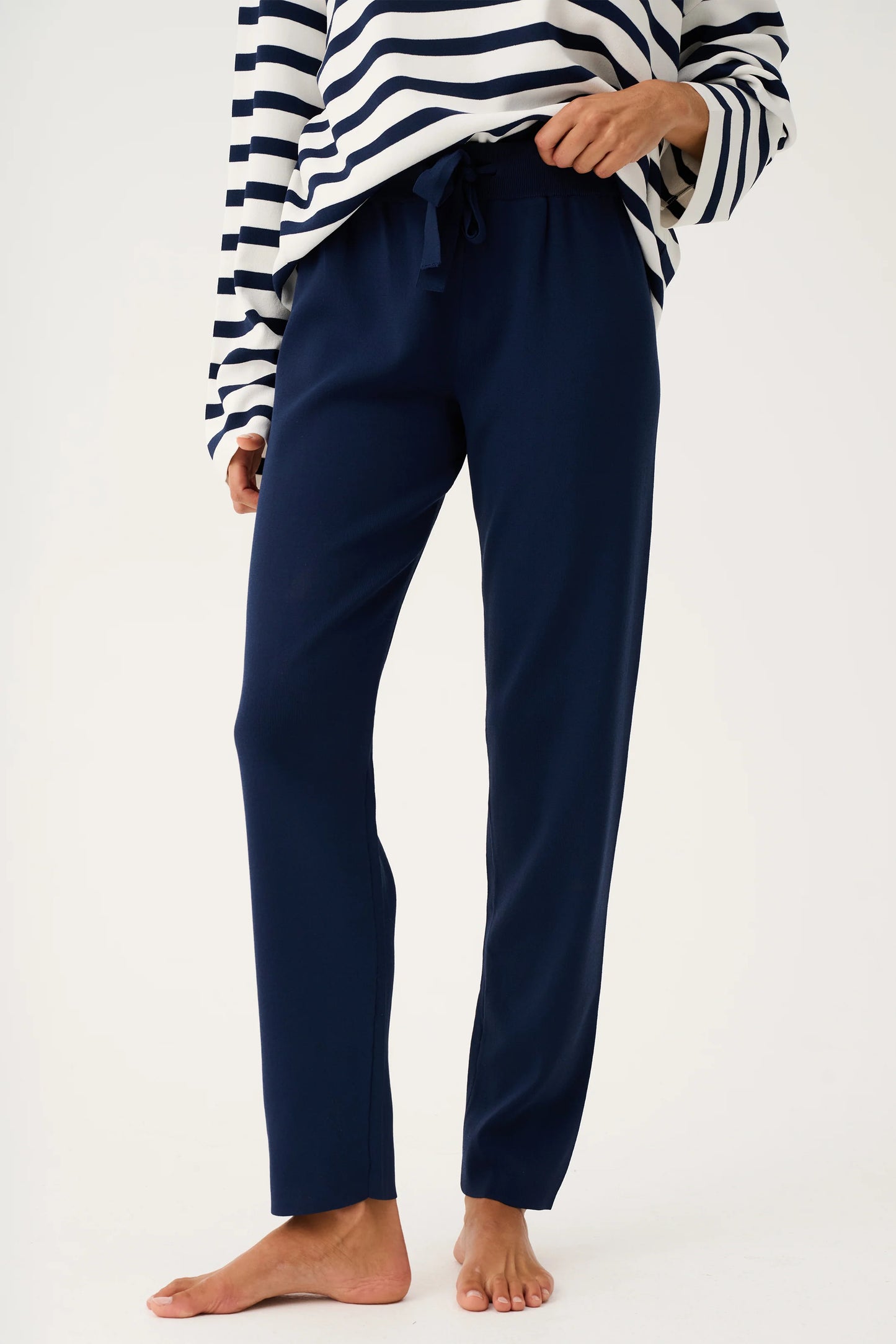 Pennie Knit Pant - Navy