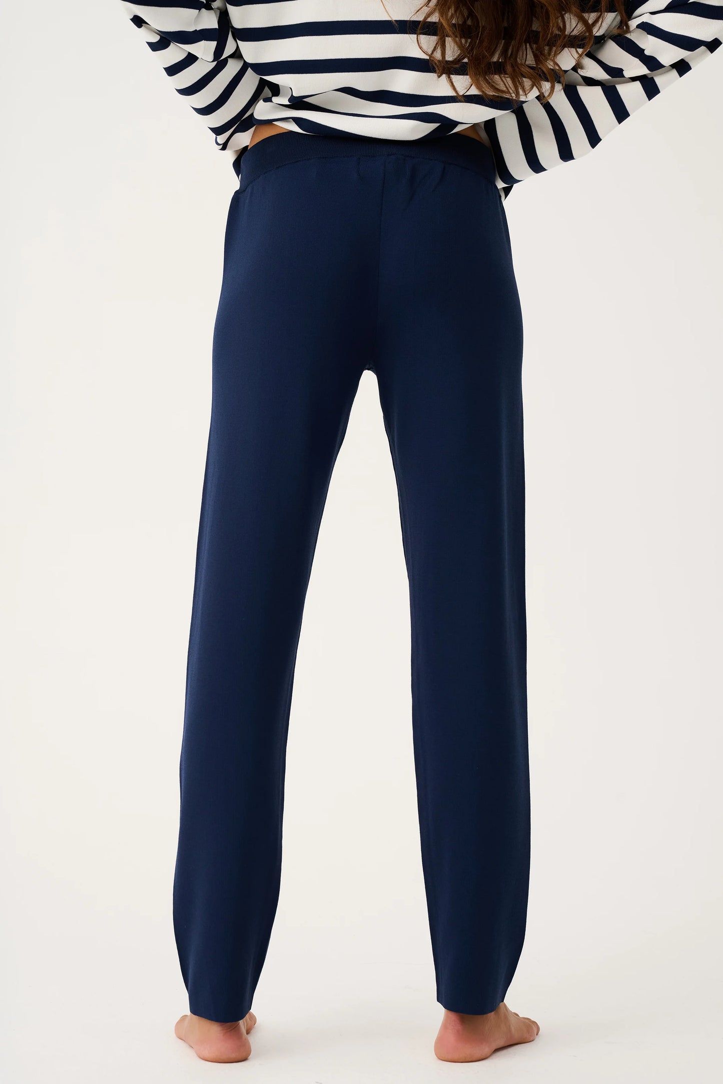 Pennie Knit Pant - Navy